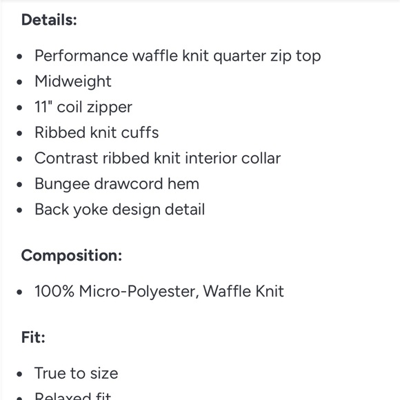 Straight Down Opal Half Zip - Picture 14 of 15